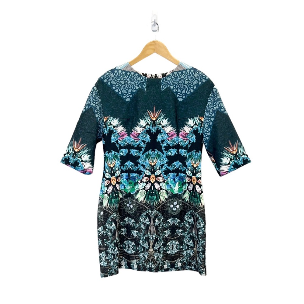 Sister Jane Blue Kaleidoscope Print Mini Dress